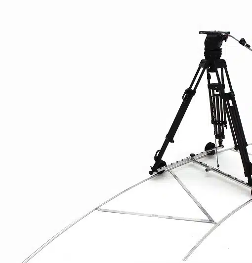 Hollywood micro dolly with 4m straight & curved track