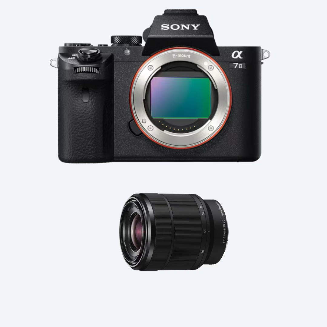 Sony a7 ii + fe 28-70mm f3.5-5.6 oss package deal
