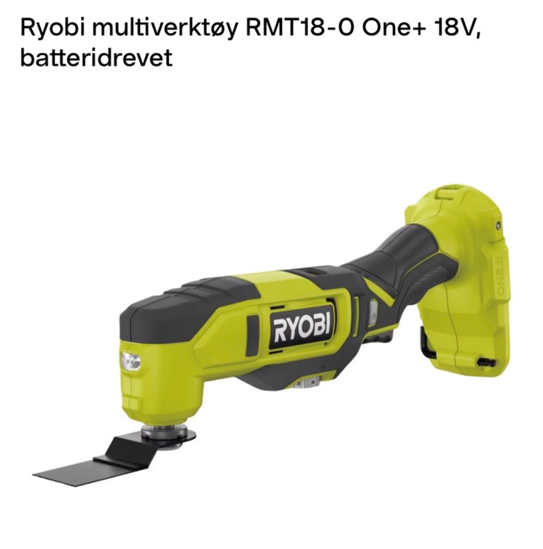Lei Ryobi Multikutter av Jens H Ahlberg L i Baerum Akershus for 57 100 kr dag