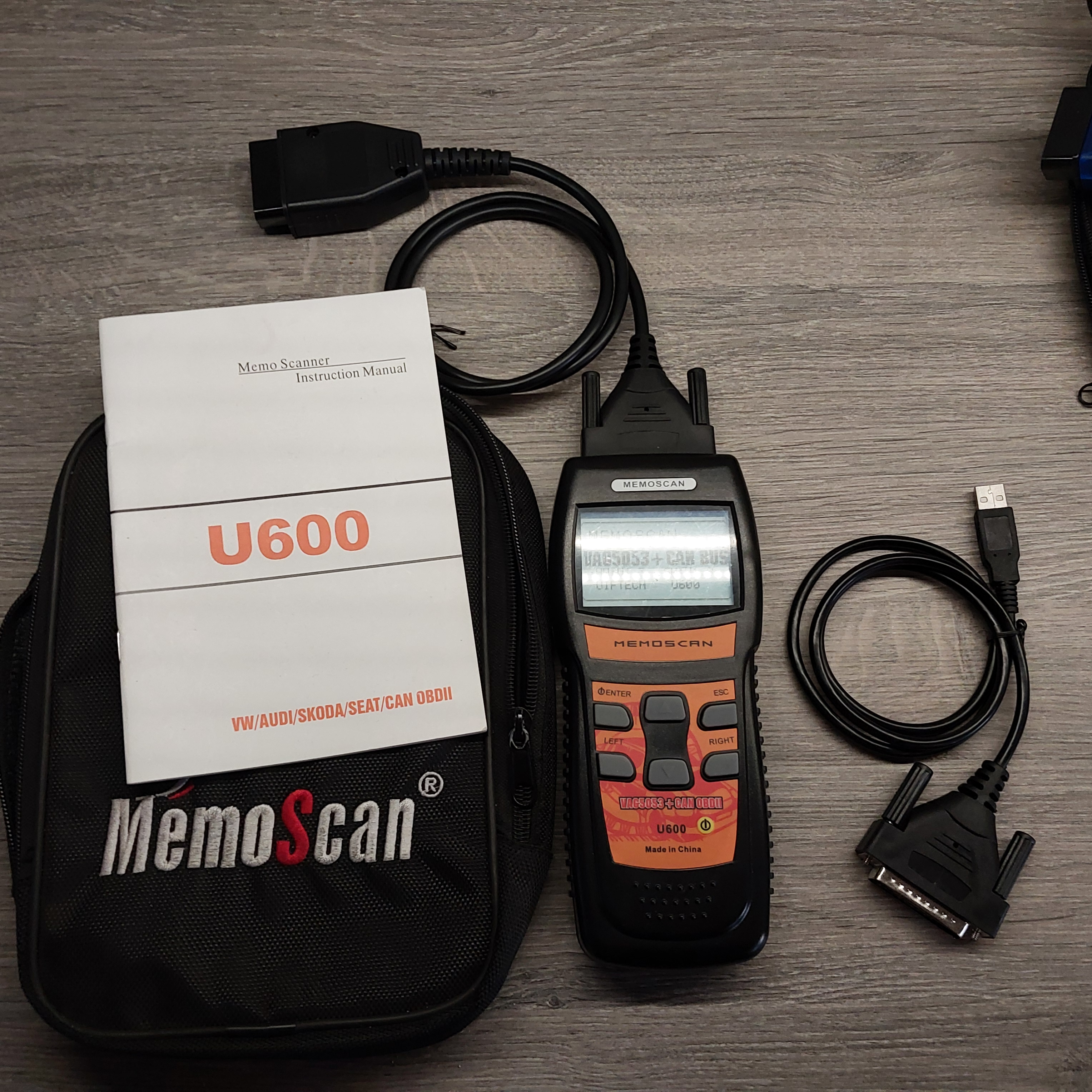 Odb2 vikakoodin lukija memoscan