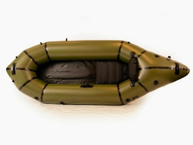 Packraft prova på mina lite mindre packrafts