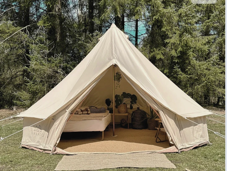 Tipitält 4m brett, 8 personer