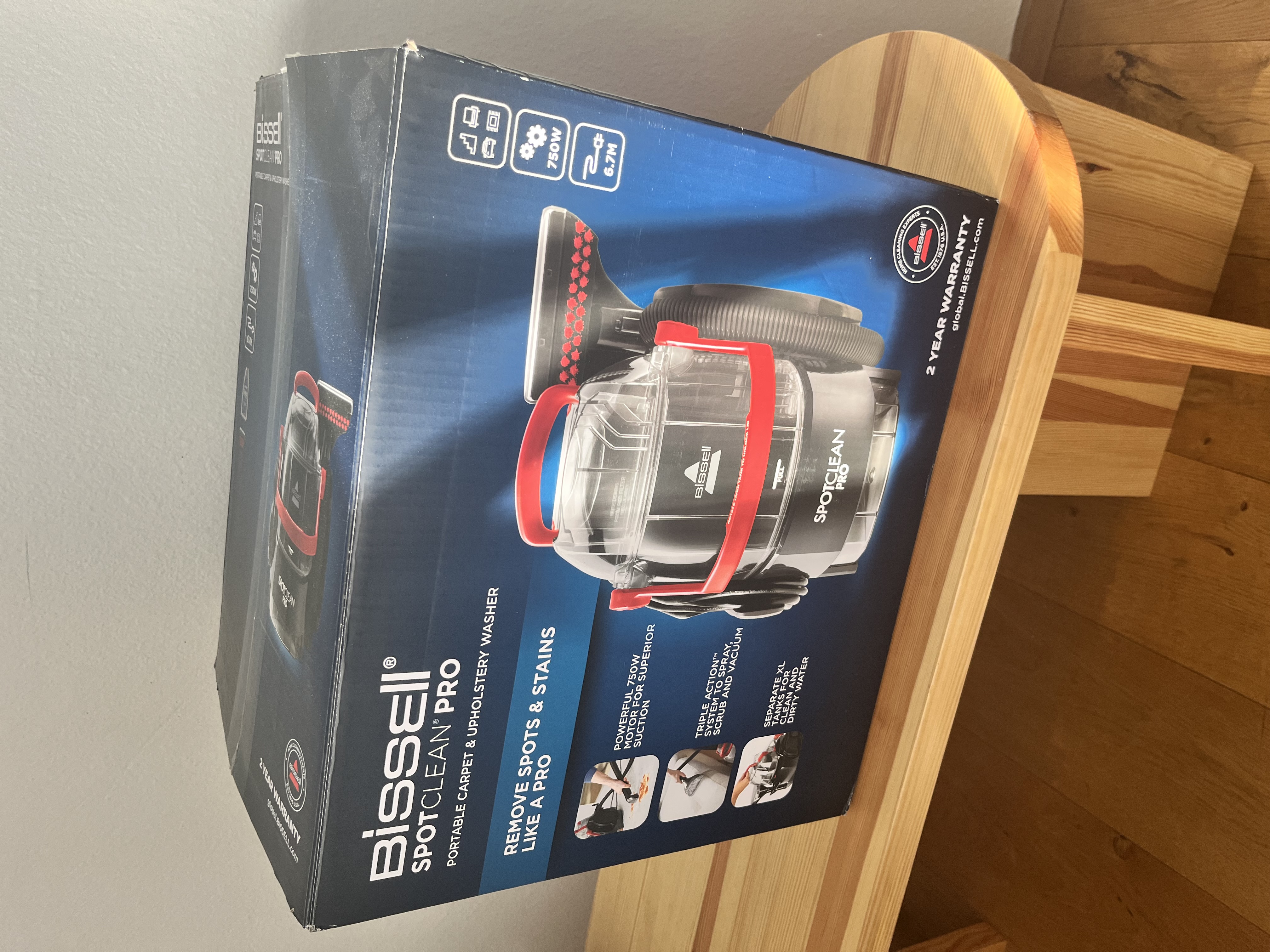 Bissell spotclean pro textiltvätt/mattrengöring