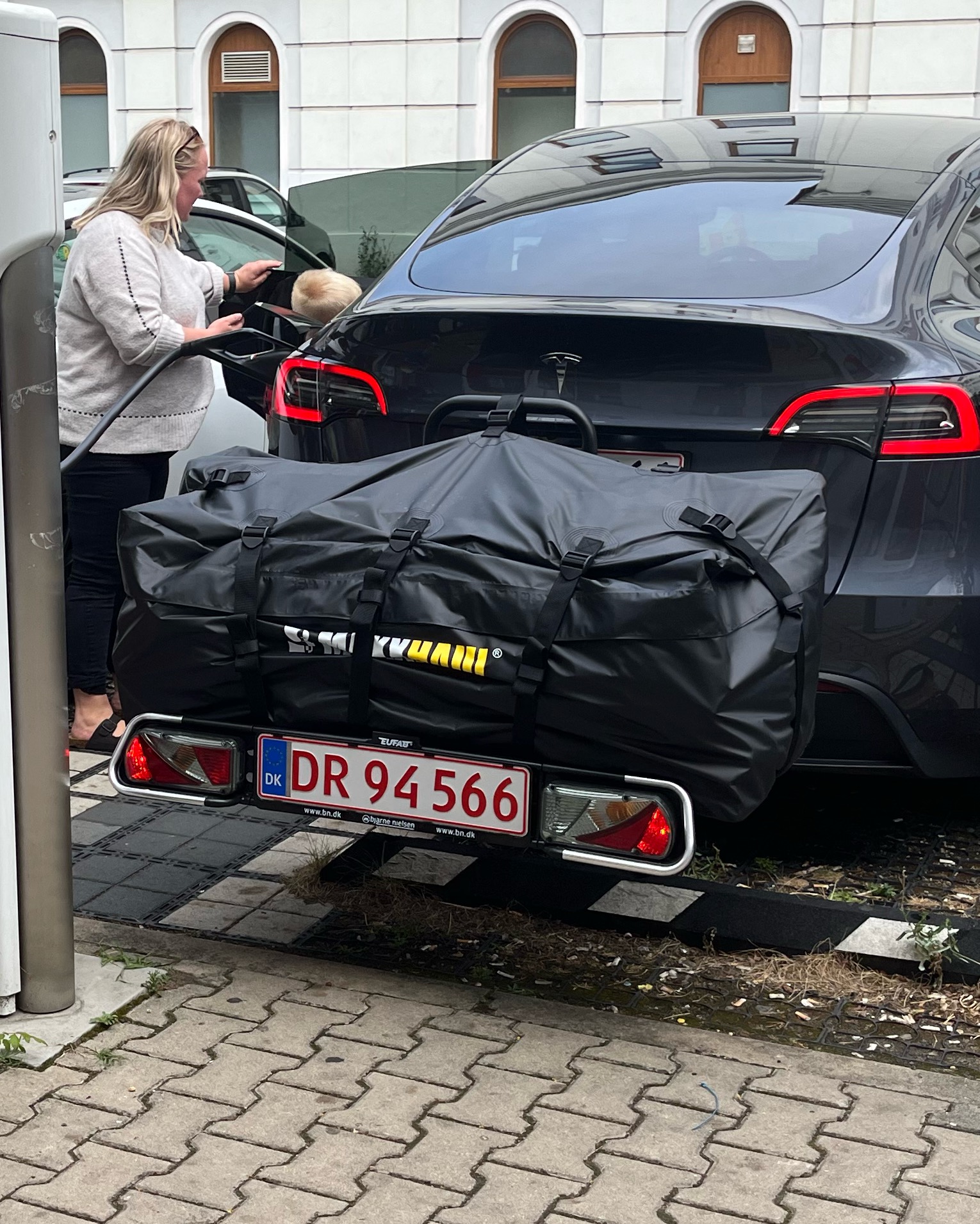 Bagagetaske m. cykelholder