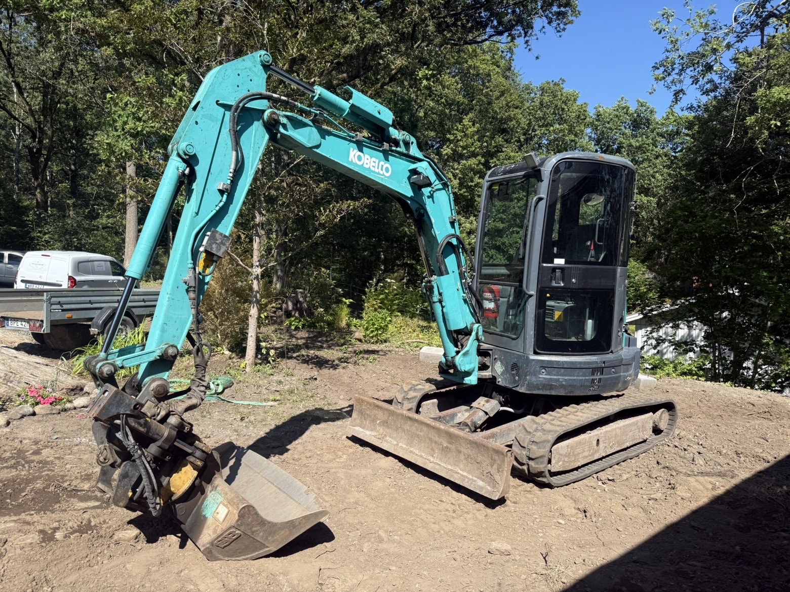 Uthyrning grävmaskin 4ton