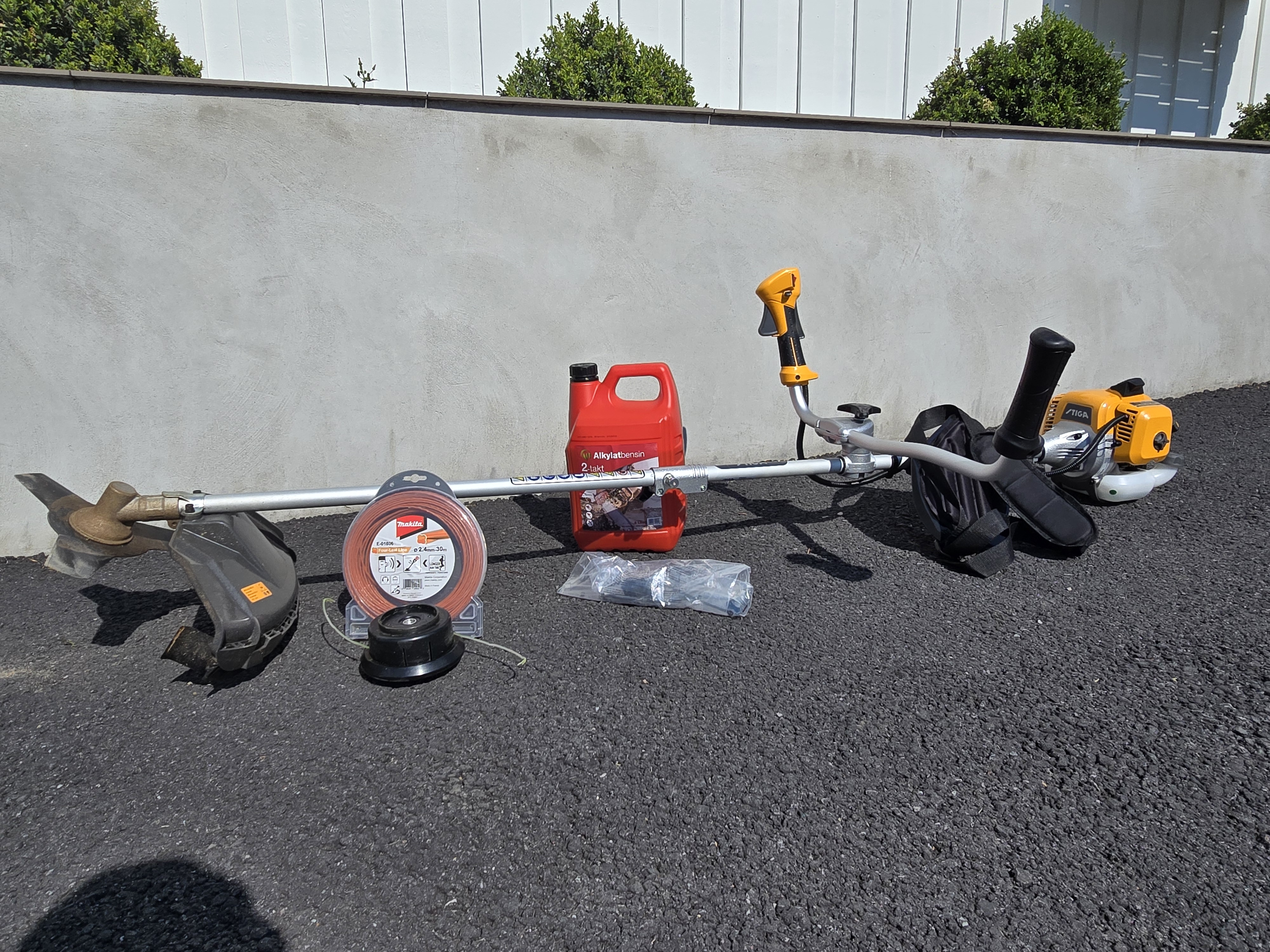 Stiga gresstrimmer/ryddesag