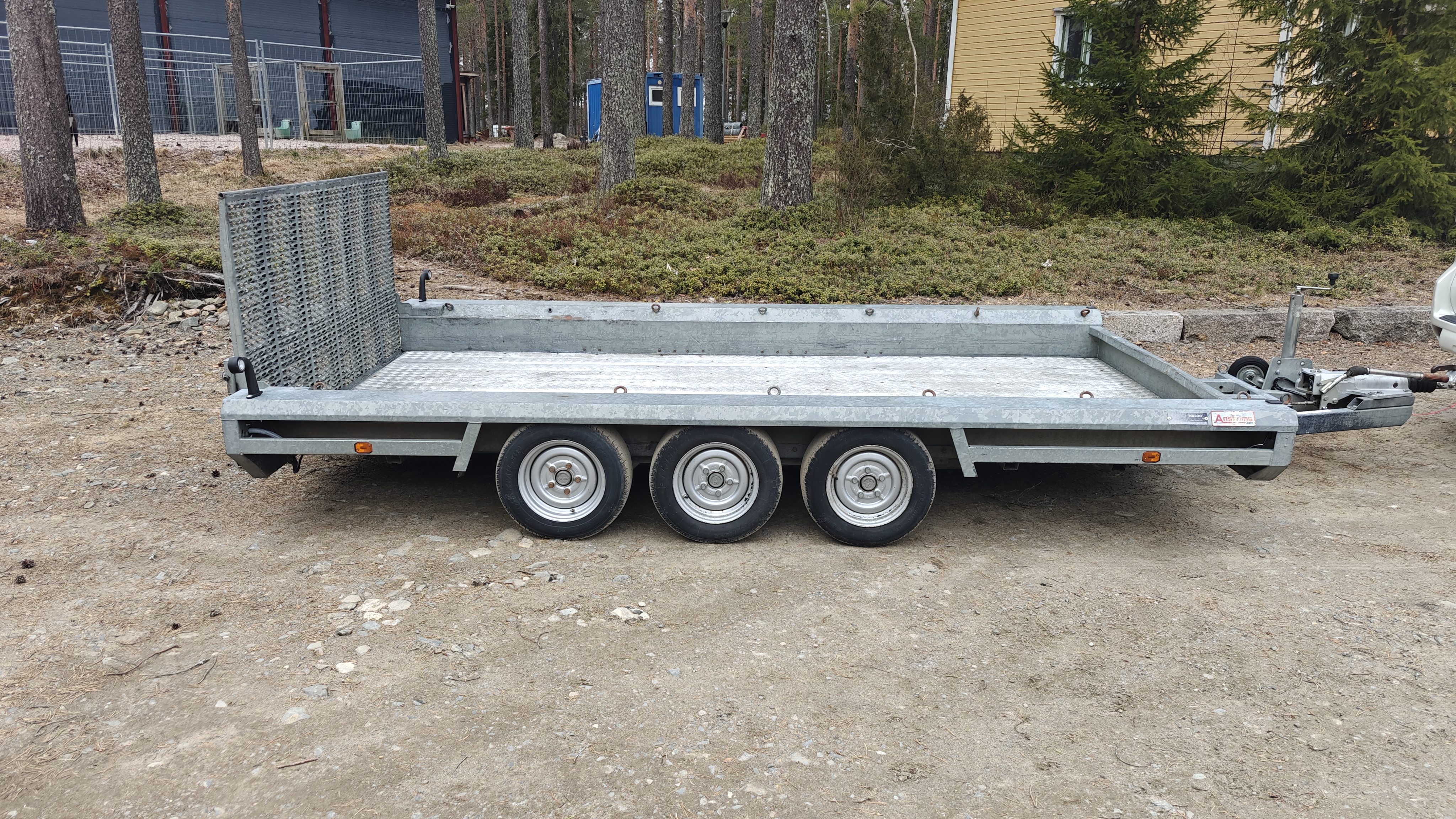 Koneenkuljetuskärry hulco terramax-3