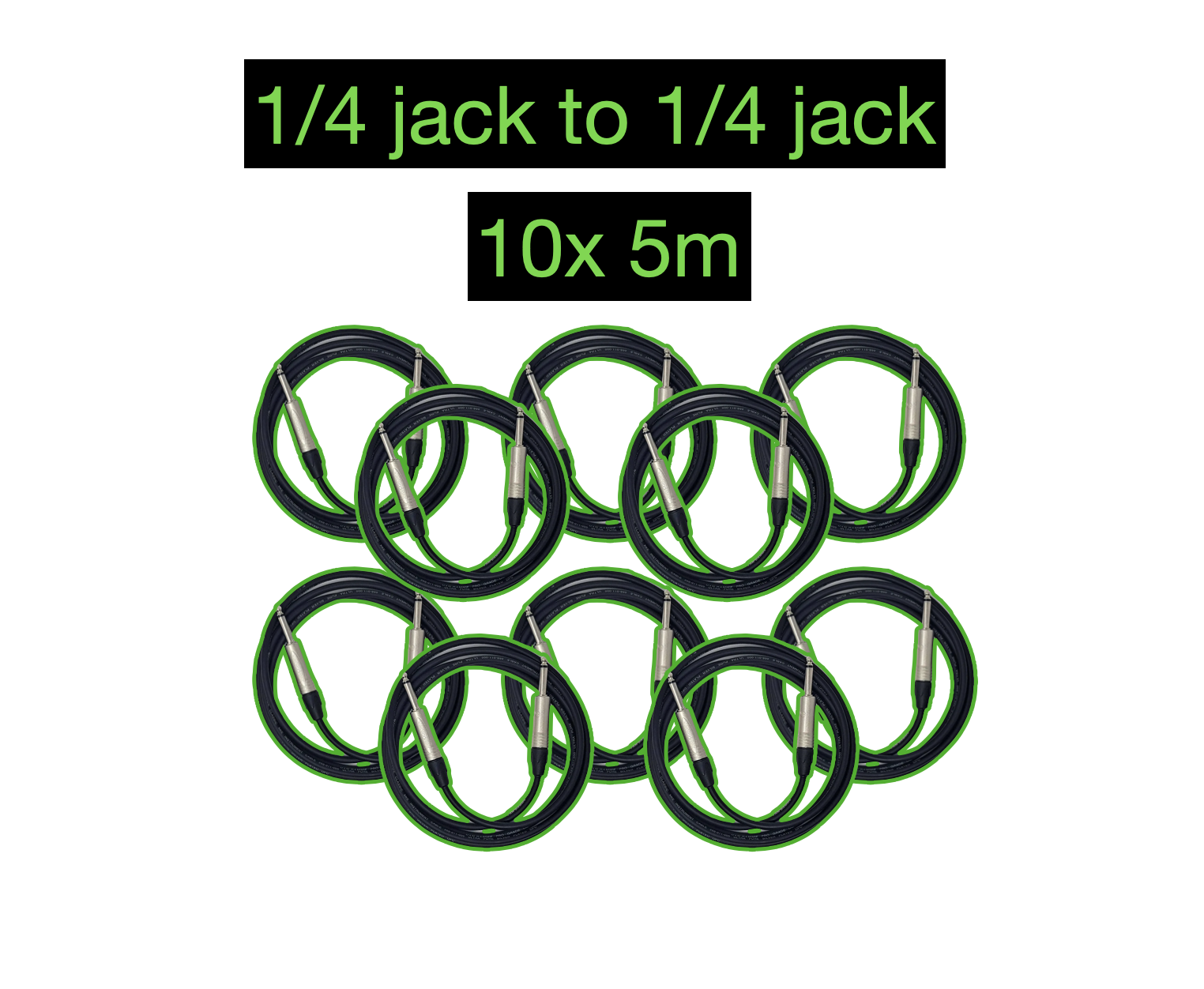 10x jack to jack 5m