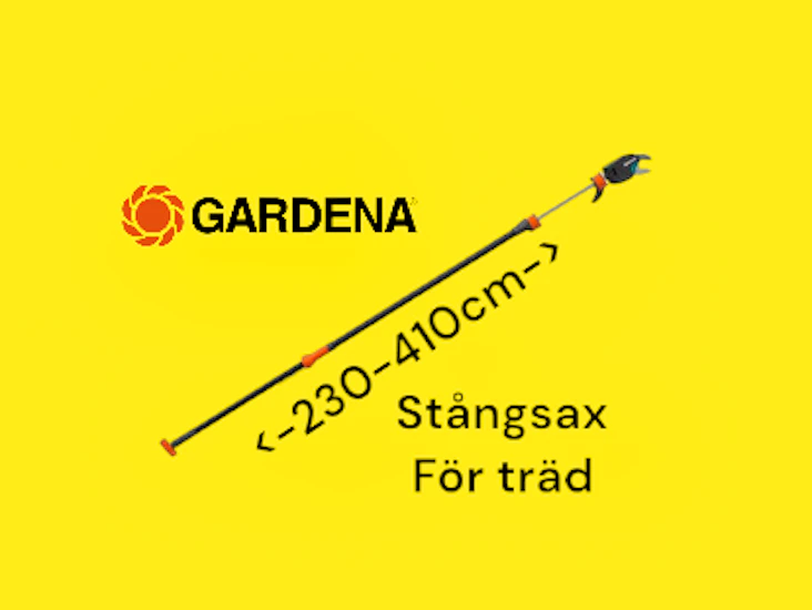 Teleskopisk grensax starcut 230-410 cm
