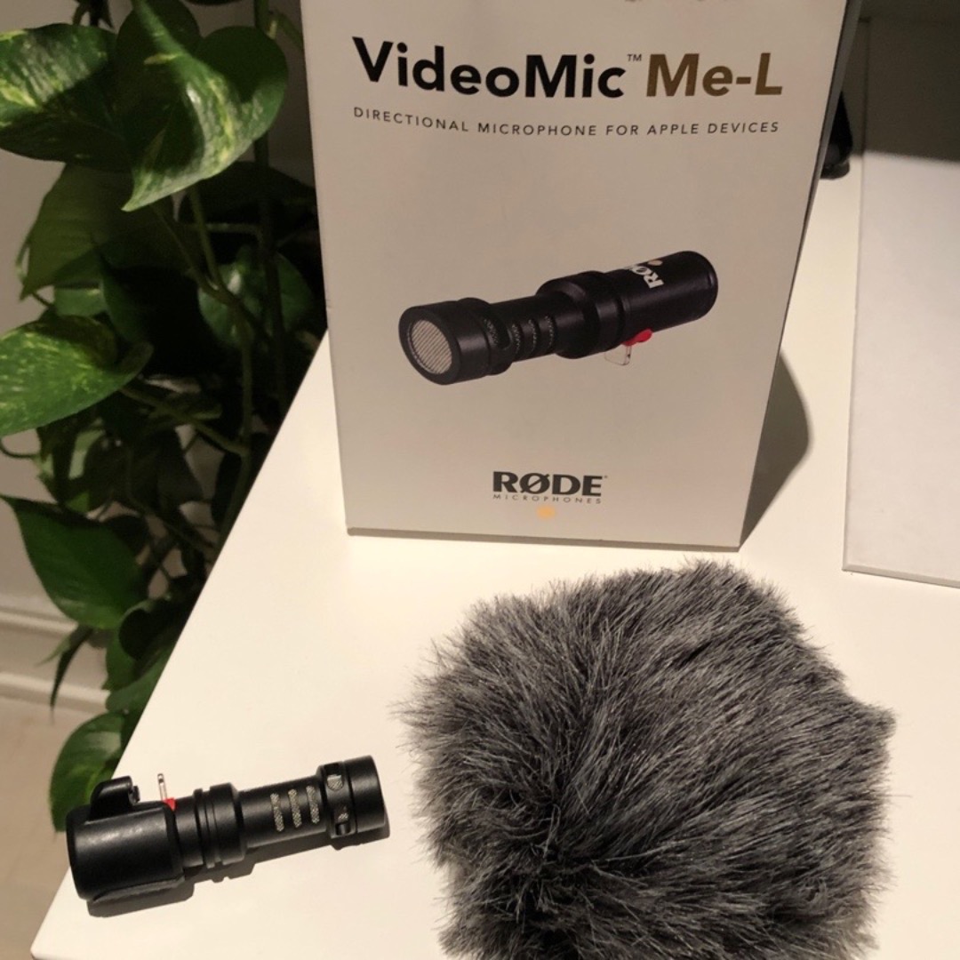 Reportermikrofon till iphone