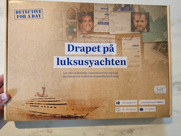 Detective for a day - drapet på luksusyatchen