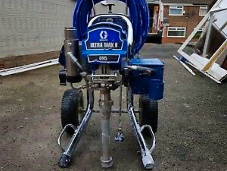 Färgsprutor för både inomhus & utomhus.