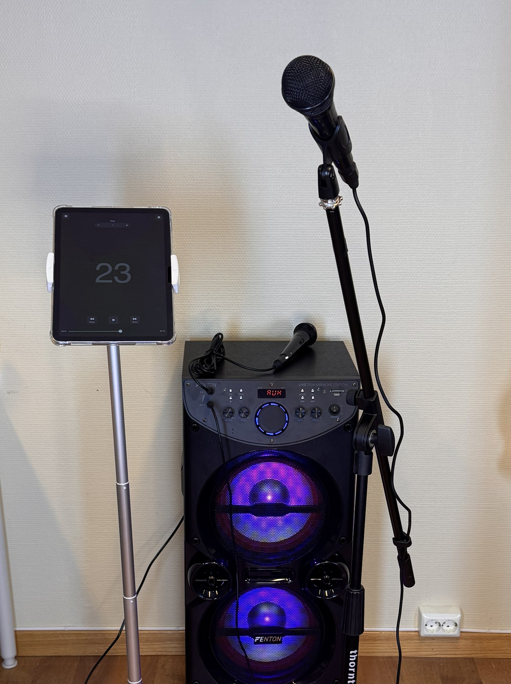 🎤🎶 lei en profesjonell karaokemaskin til festen din! 🎶🎤