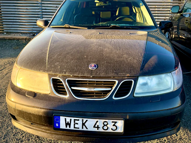 Saab 9-5 kombi turbo – rymlig, trygg vinterbil (220 hk)