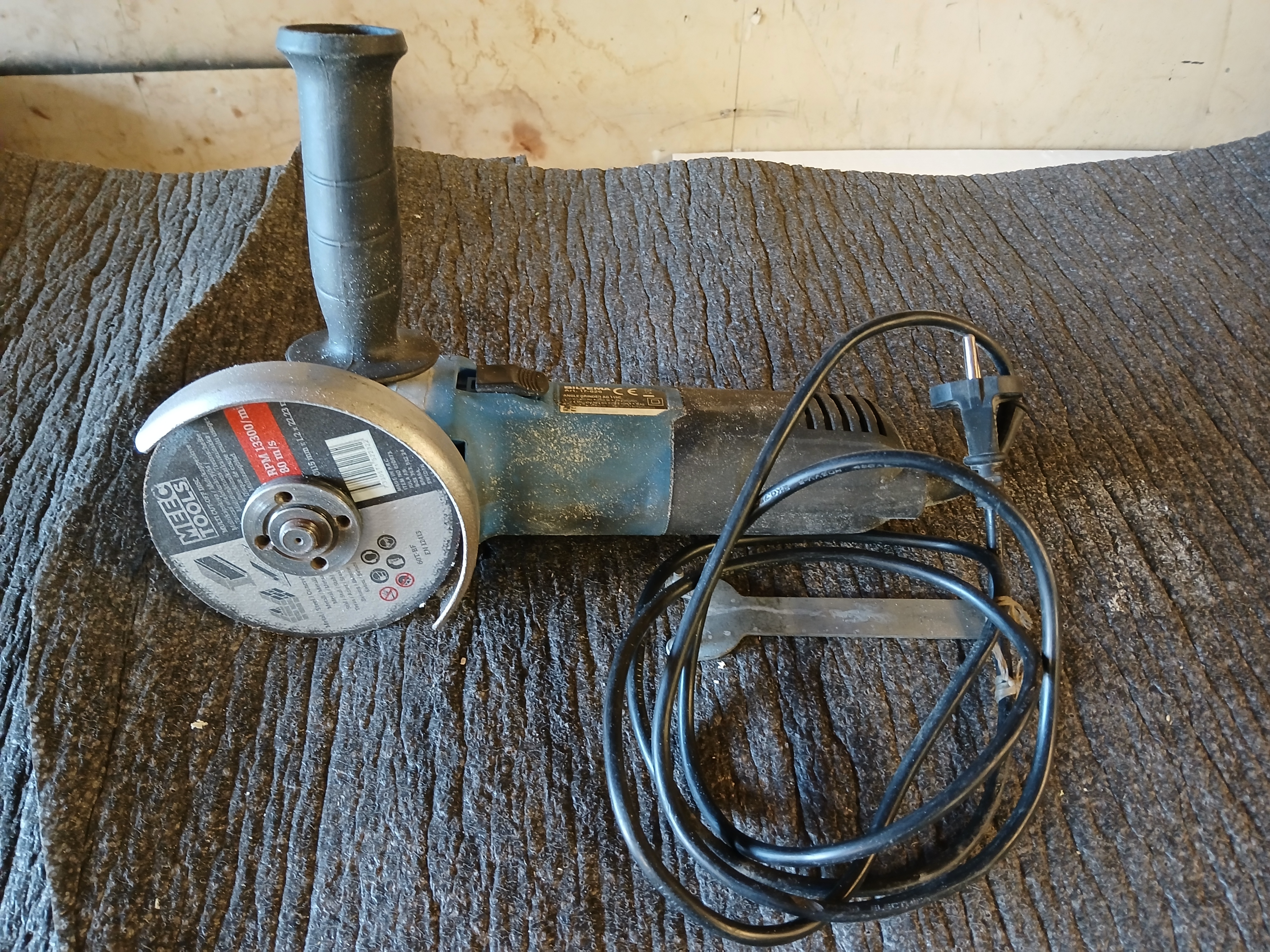 Vinkelsliper 115 mm
