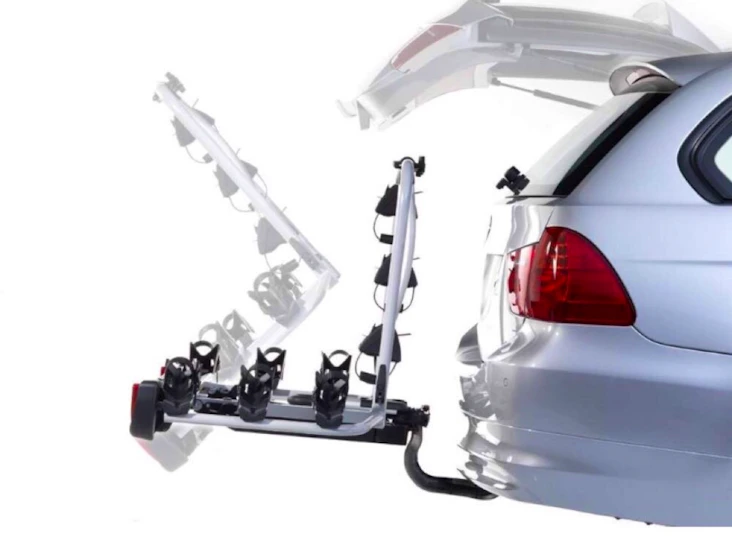 Cykelhållare dragkrock för 4 cyklar