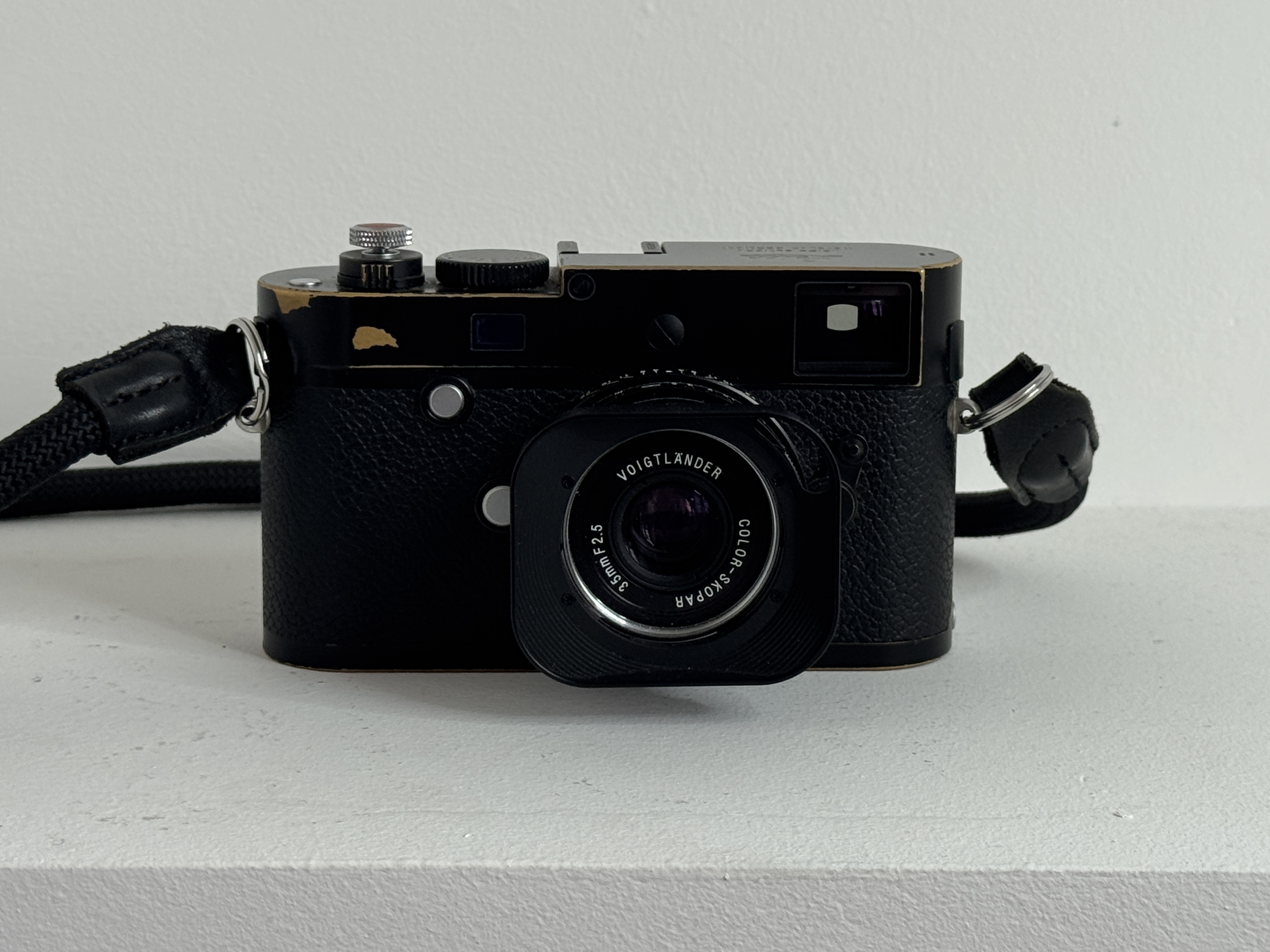 Leica m-p (typ 240) with 35mm voigtlander lens