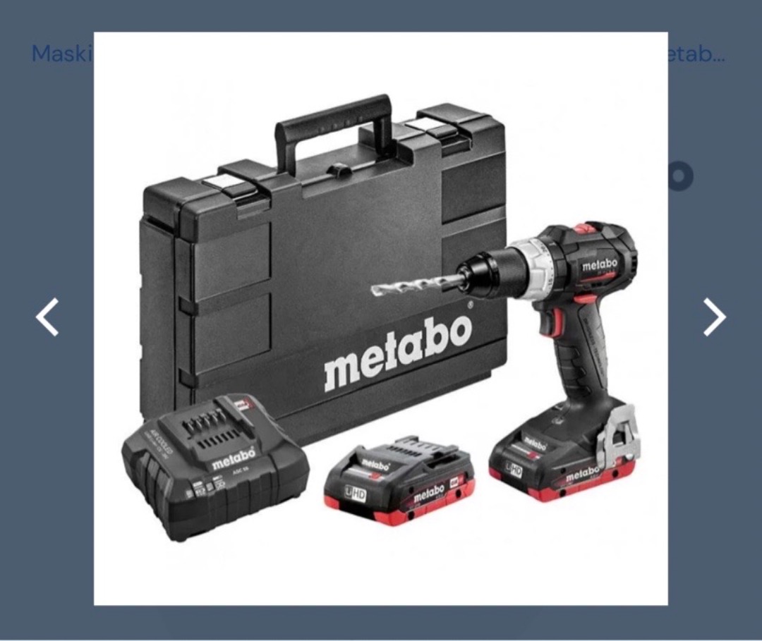 Metabo bl18ltbs skruvdragare 