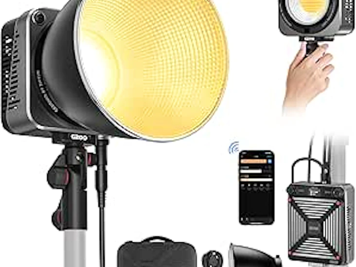 Zhiyun molus g200 200w light kit; light, stand & 90cm dome softbox
