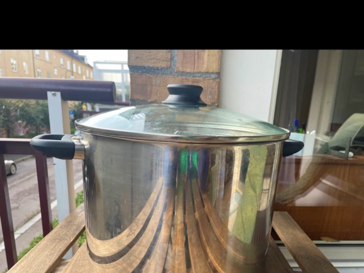 Stor gryte (fårikål/pinnekjøtt/kraft) 14 l