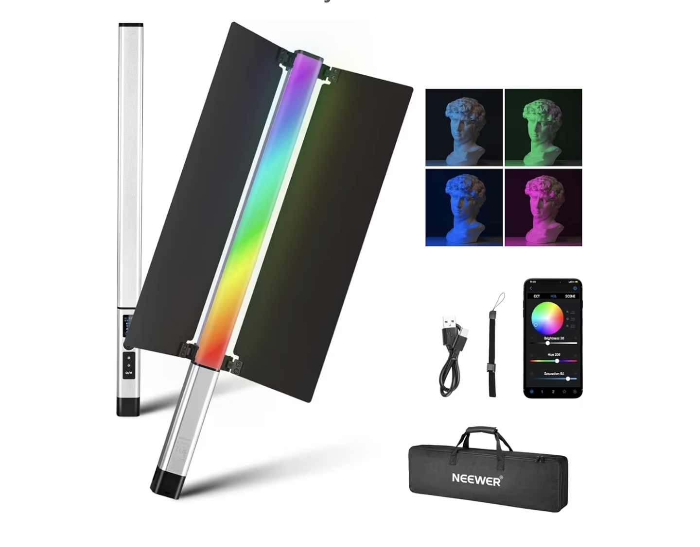 Neewer rgb handheld light