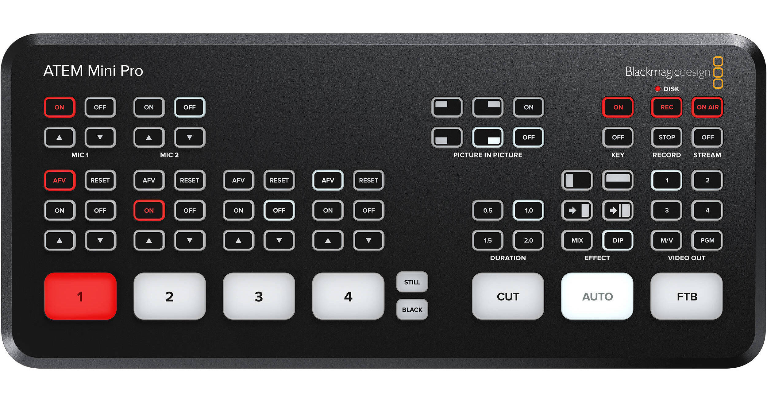 Atem mini pro (black magic)