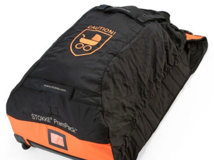 Prampack transport-/rejsetaske udlejes