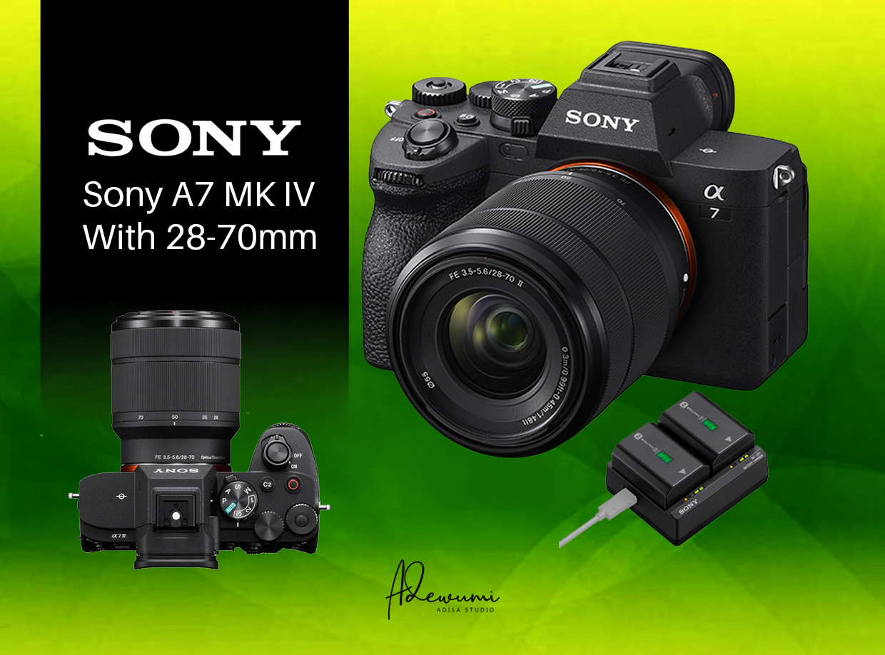 Sony a7 mk iv with 28-70mm (ilce-7m4k)
