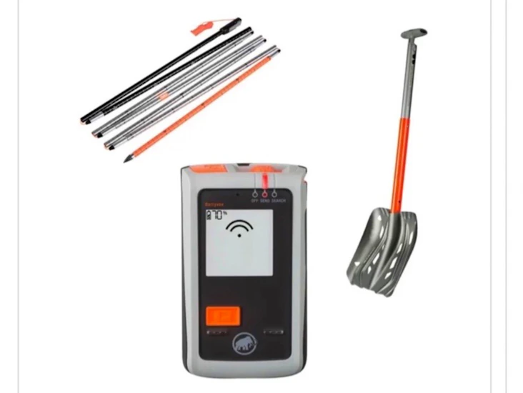 Skredsett med topptursekk