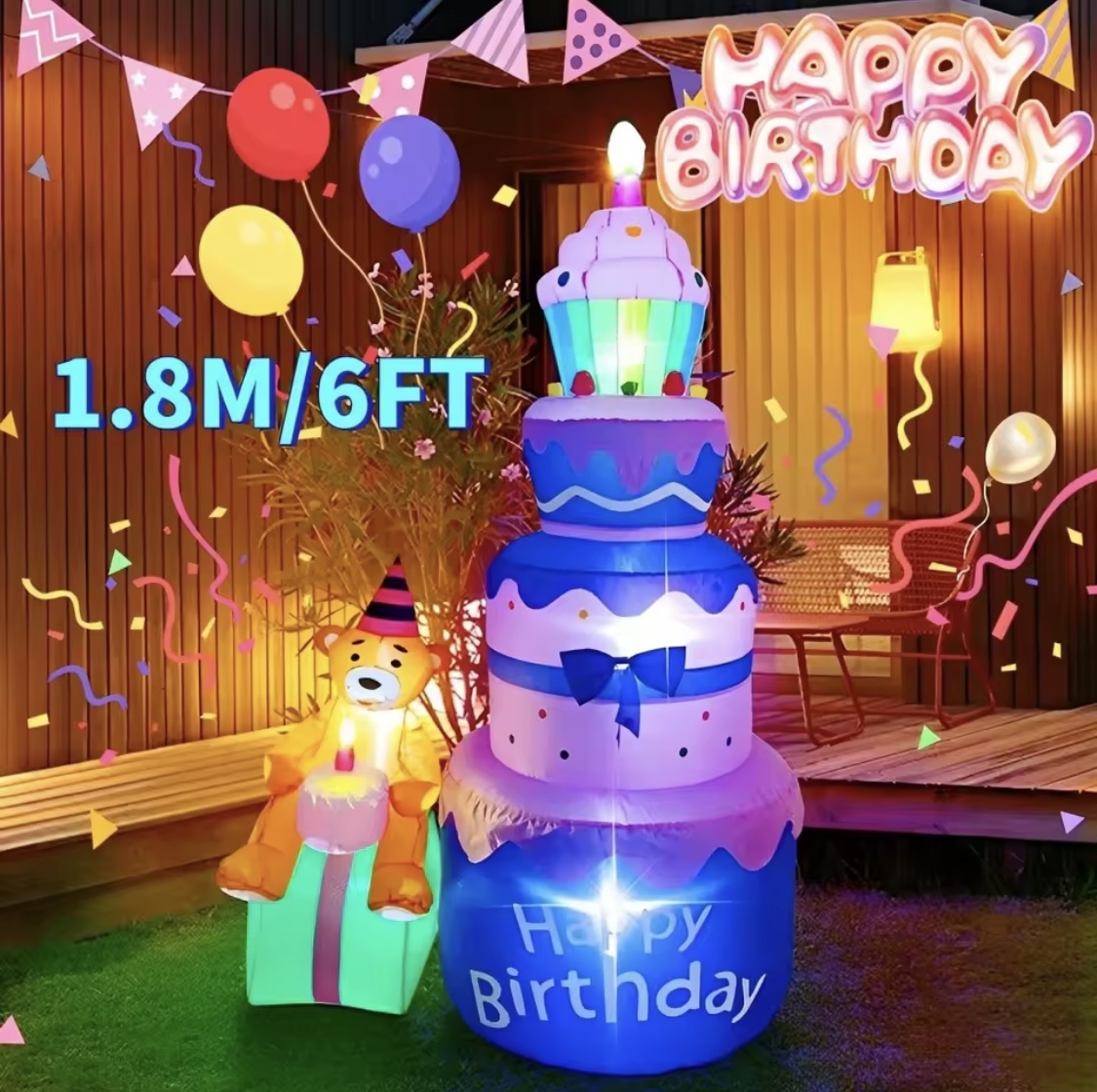 Barnebursdag dekorasjon