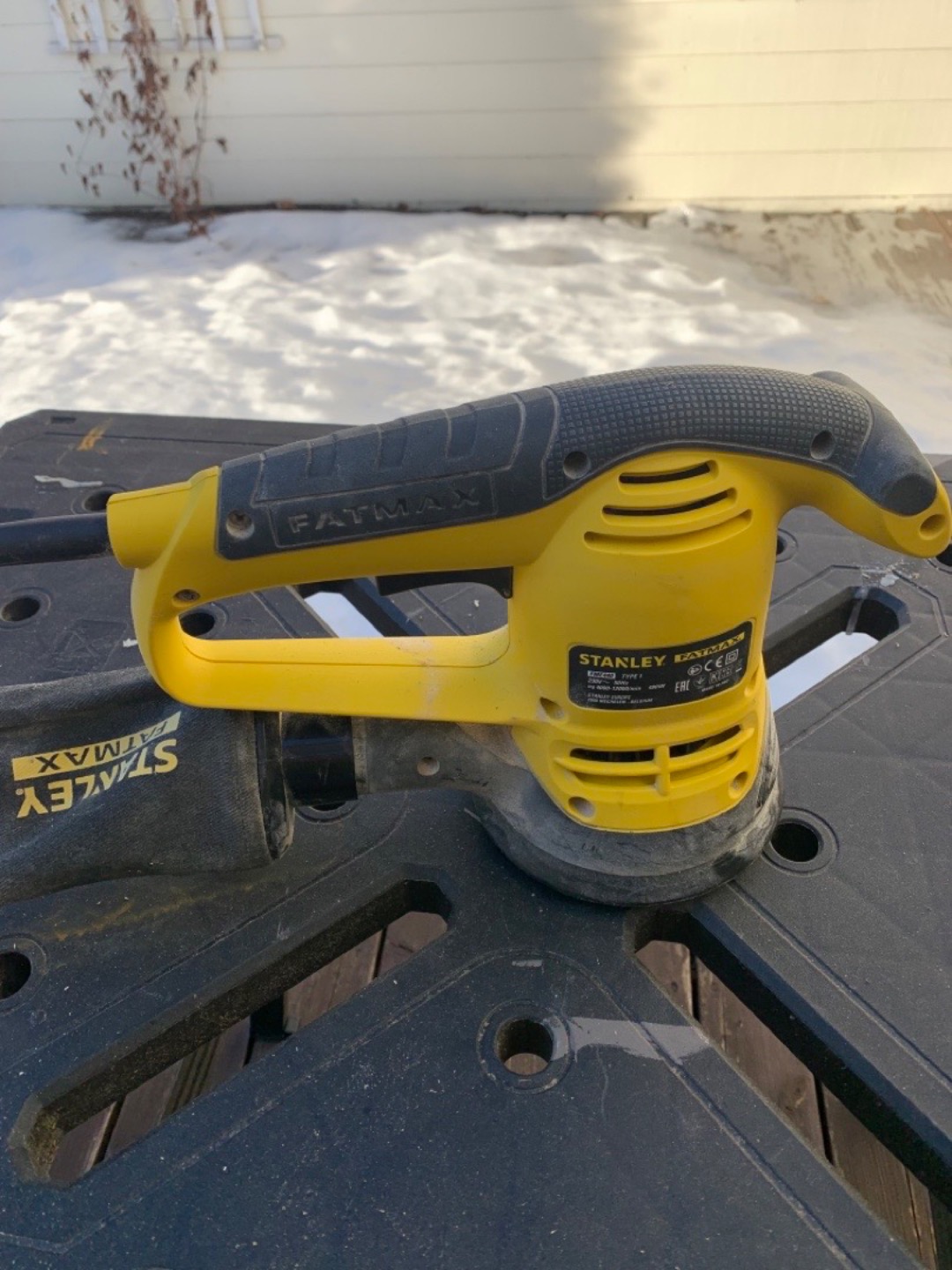Stanley fatmax eksentrersliper