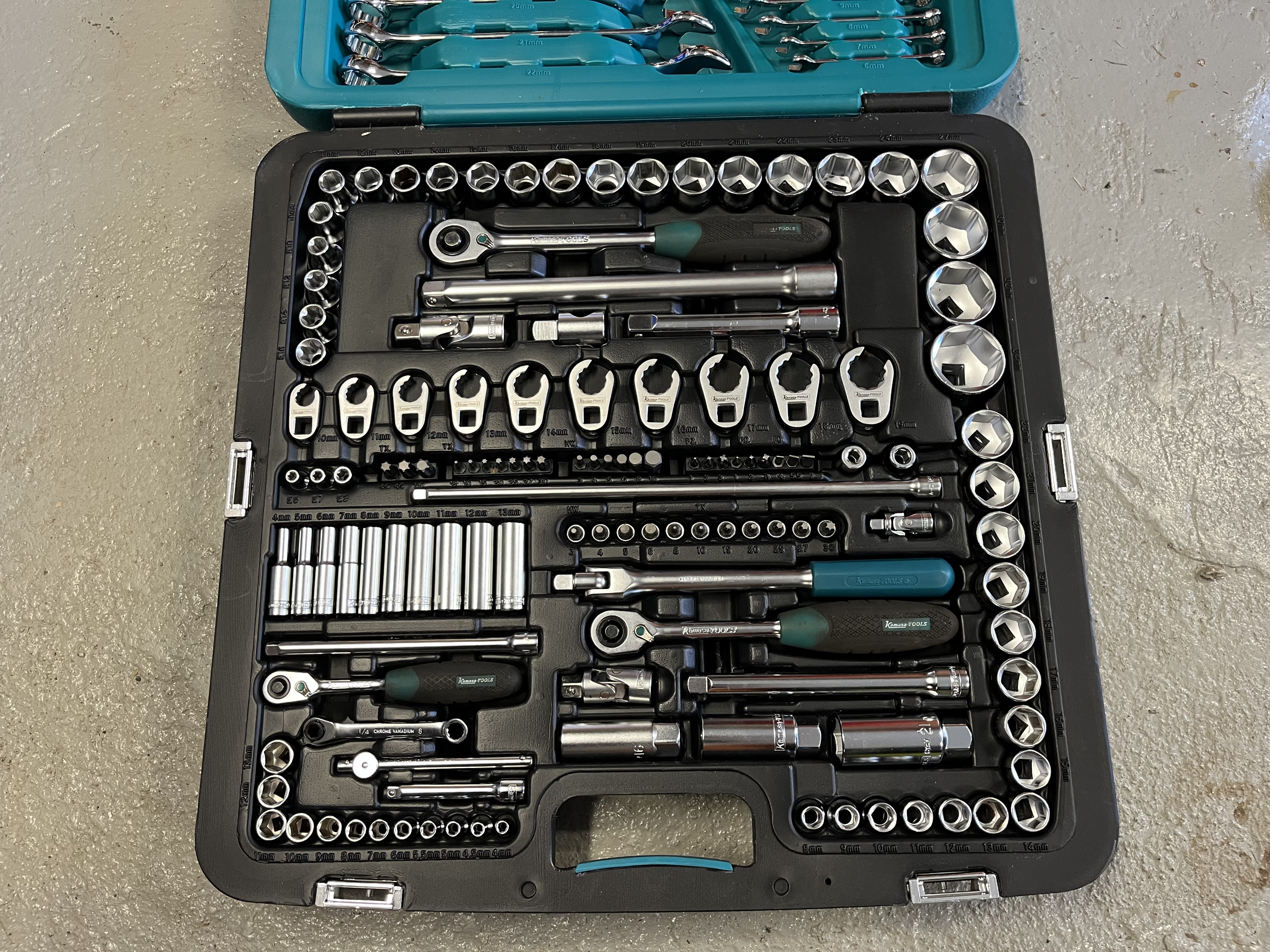 Hylsnyckelsats 166 delar