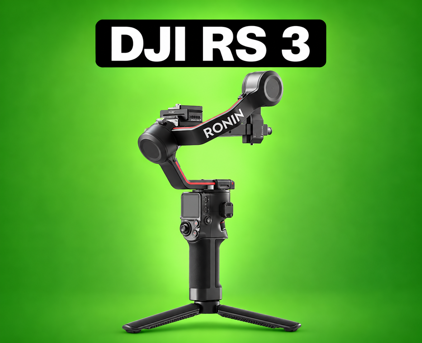 Dji rs 3, 3-axis gimbal for dslr and mirrorless camera