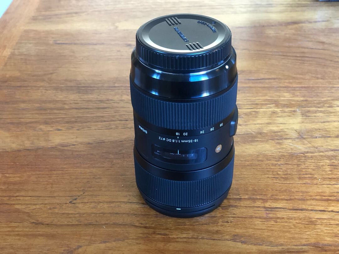 Objektiv sigma art 18-35mm 1,8 dc ef