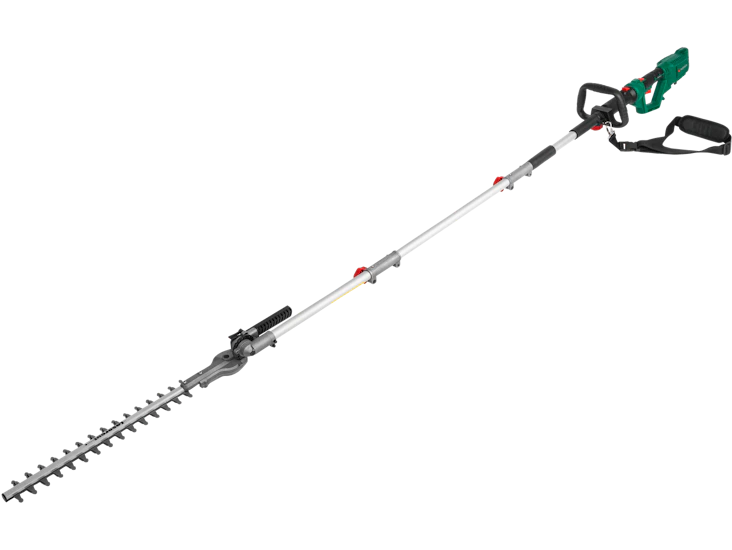 Elektrisk häcksax med långt skaft