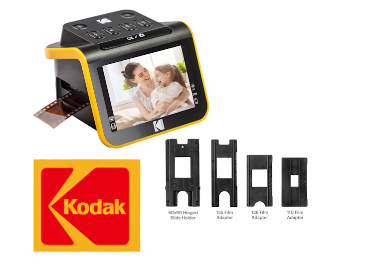 Kodak film negative photo slide scanner camera negatives convert 35mm 126 110 kodak slide n scan