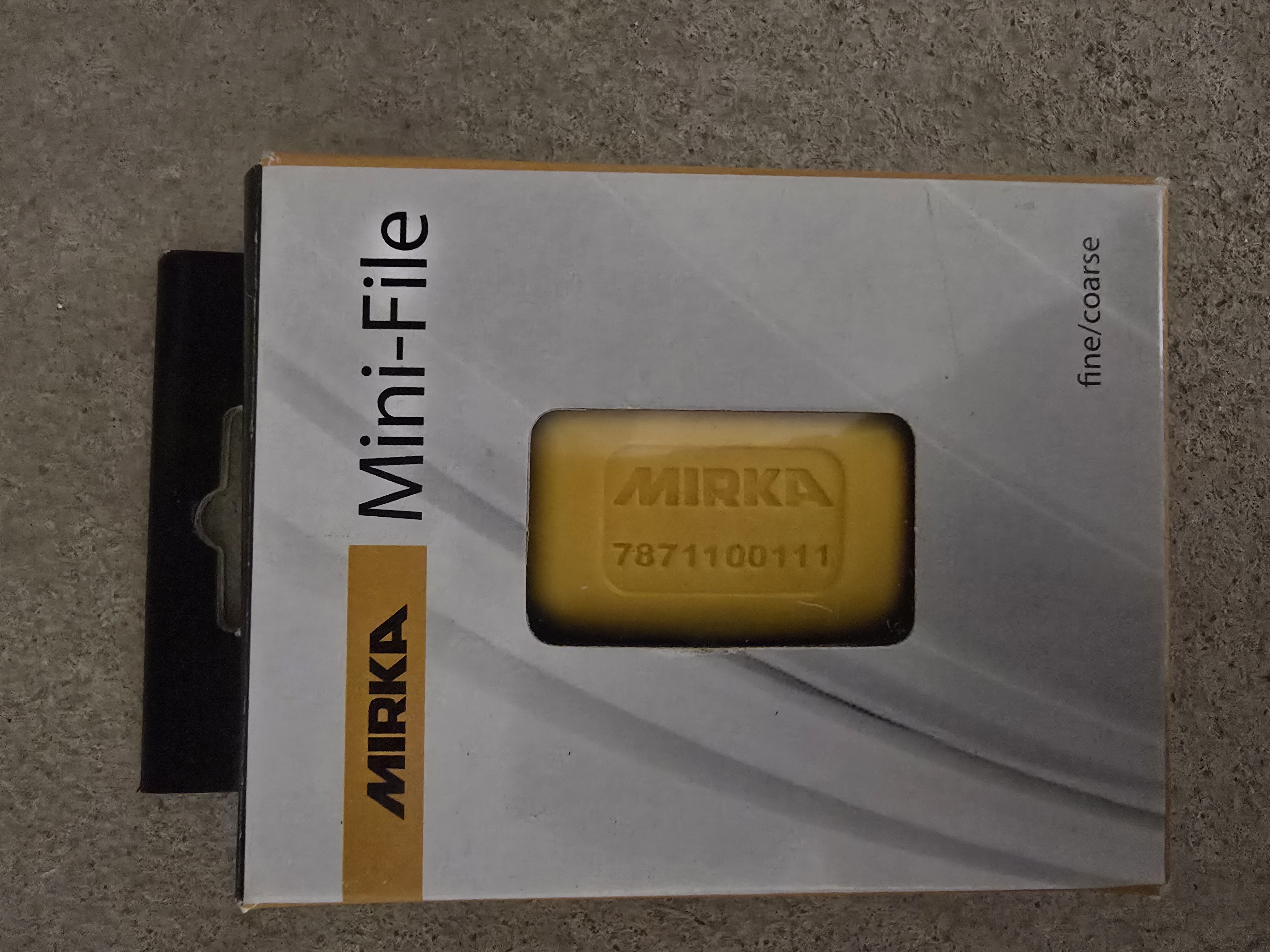 Mirka mini-fil - fin/grov