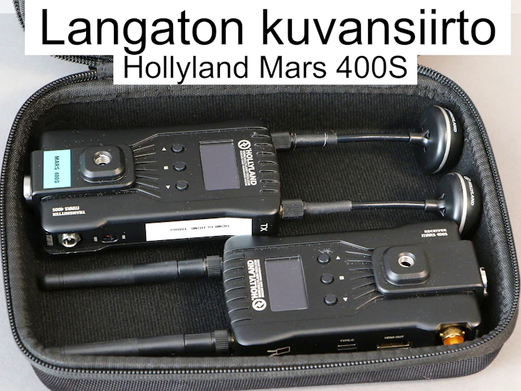 Hollyland mars 400s wireless video transmission