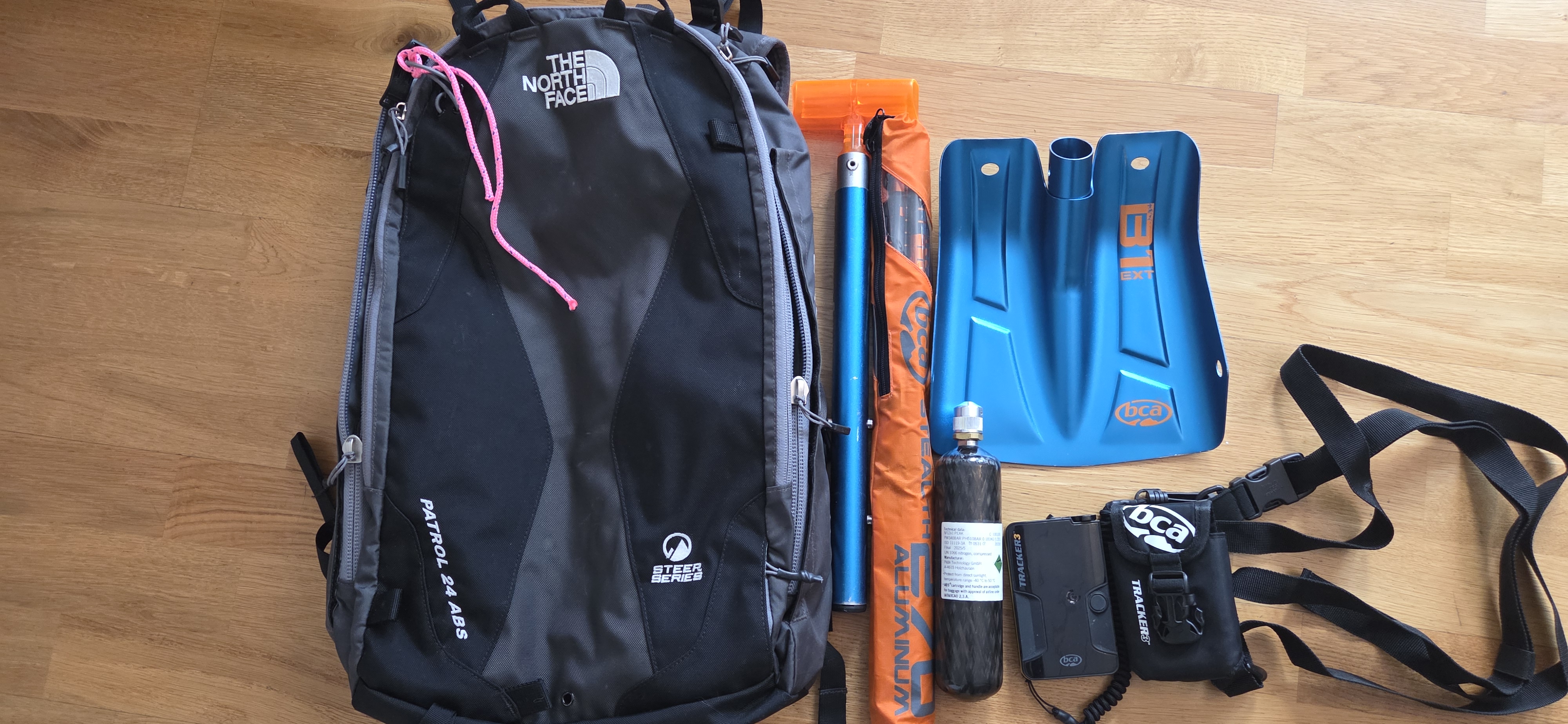 Bca tracker 3 & the north face lavinryggsäck