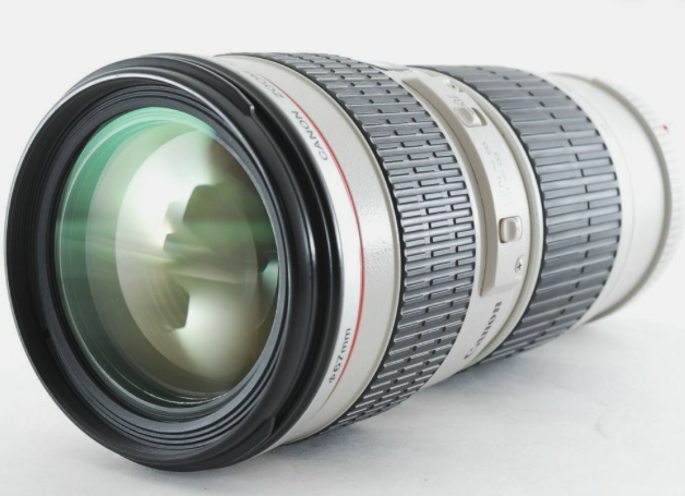  canon ef 70-200mm f/4l usm telephoto zoom lense