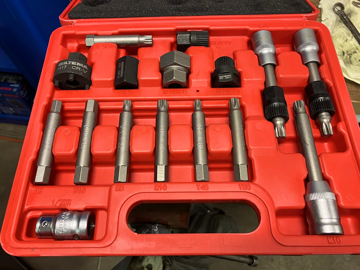 Verktyg för remskiva generator