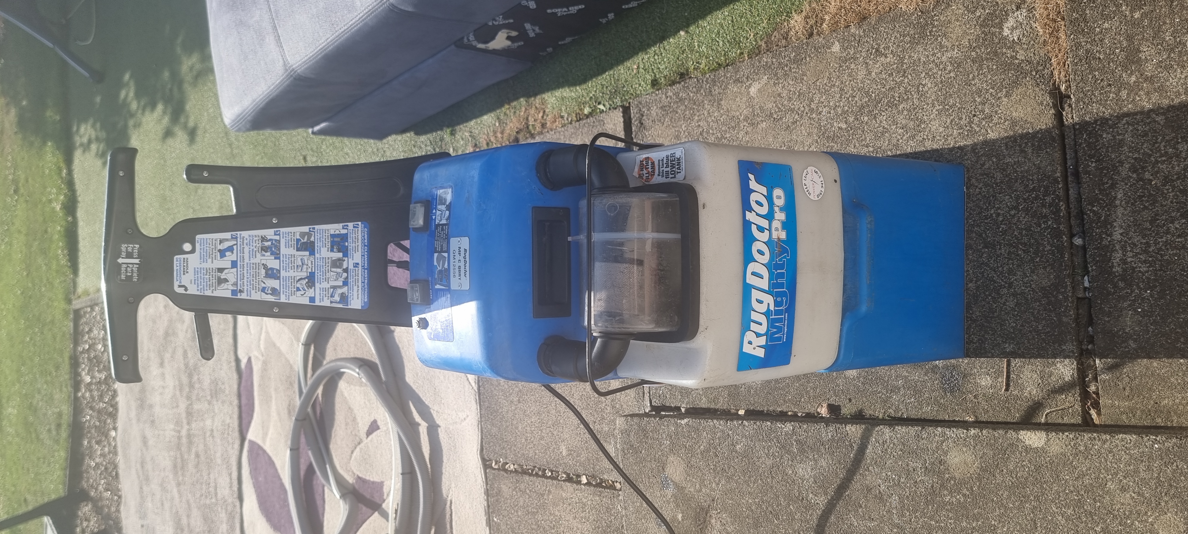 Rugdoctor mighty pro  with hand tool kit