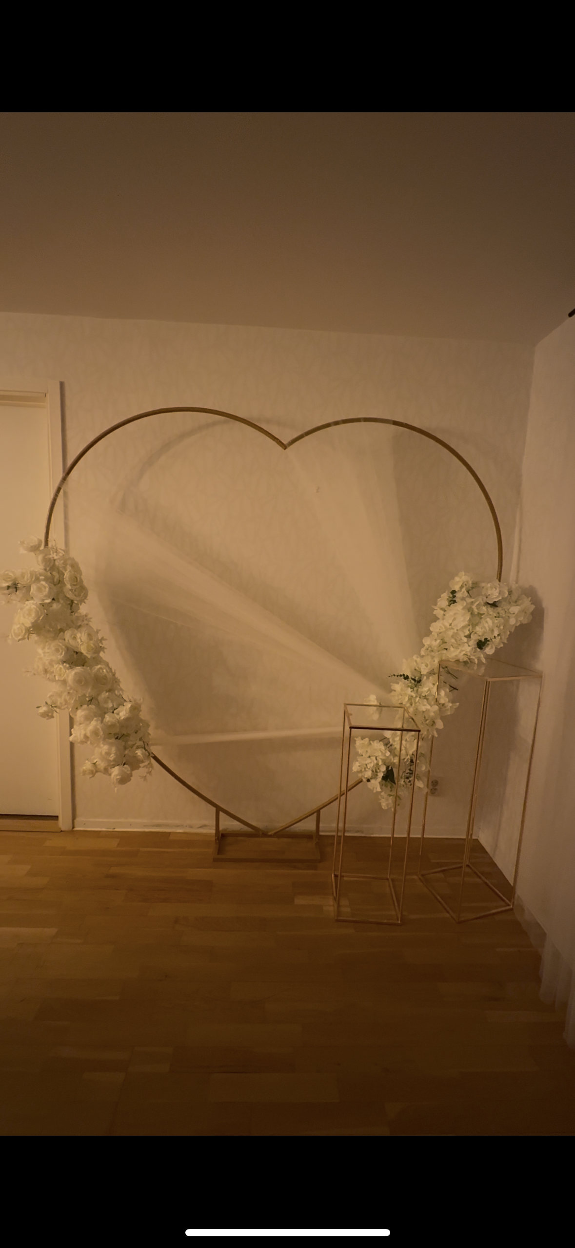 Ballongbåge hjärtformat