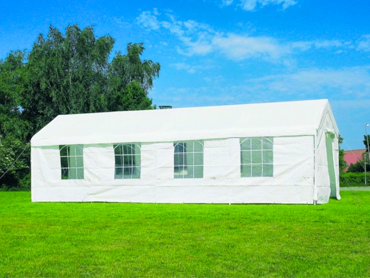 Snyggt och praktisk partytält!