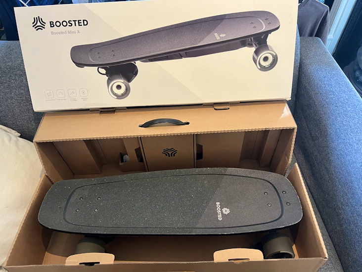 Boosted mini x electric skateboard
