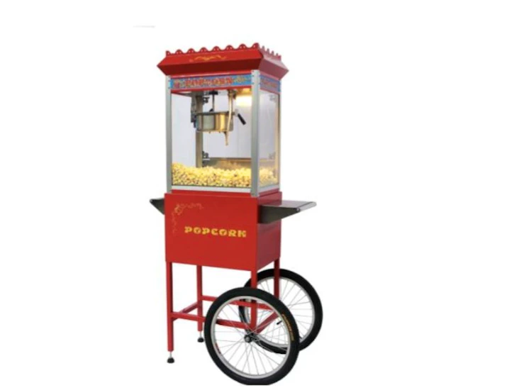 Klassisk popcornmaskin för festen!