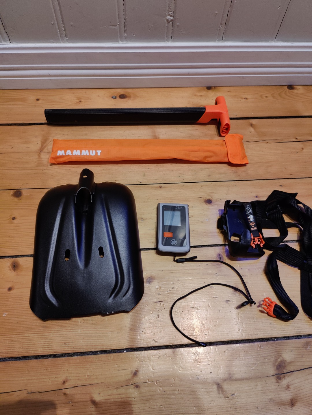 Skredsett mammut barryvox m/sekk