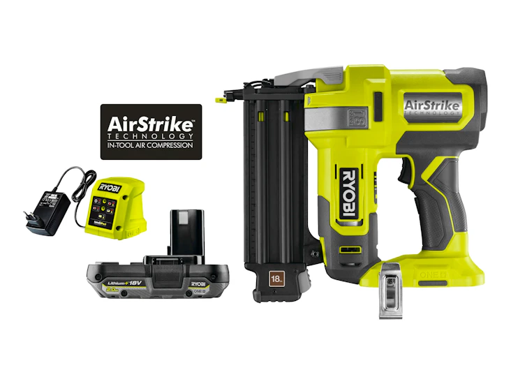 Spikpistol ryobi för smidiga dyckertjobb