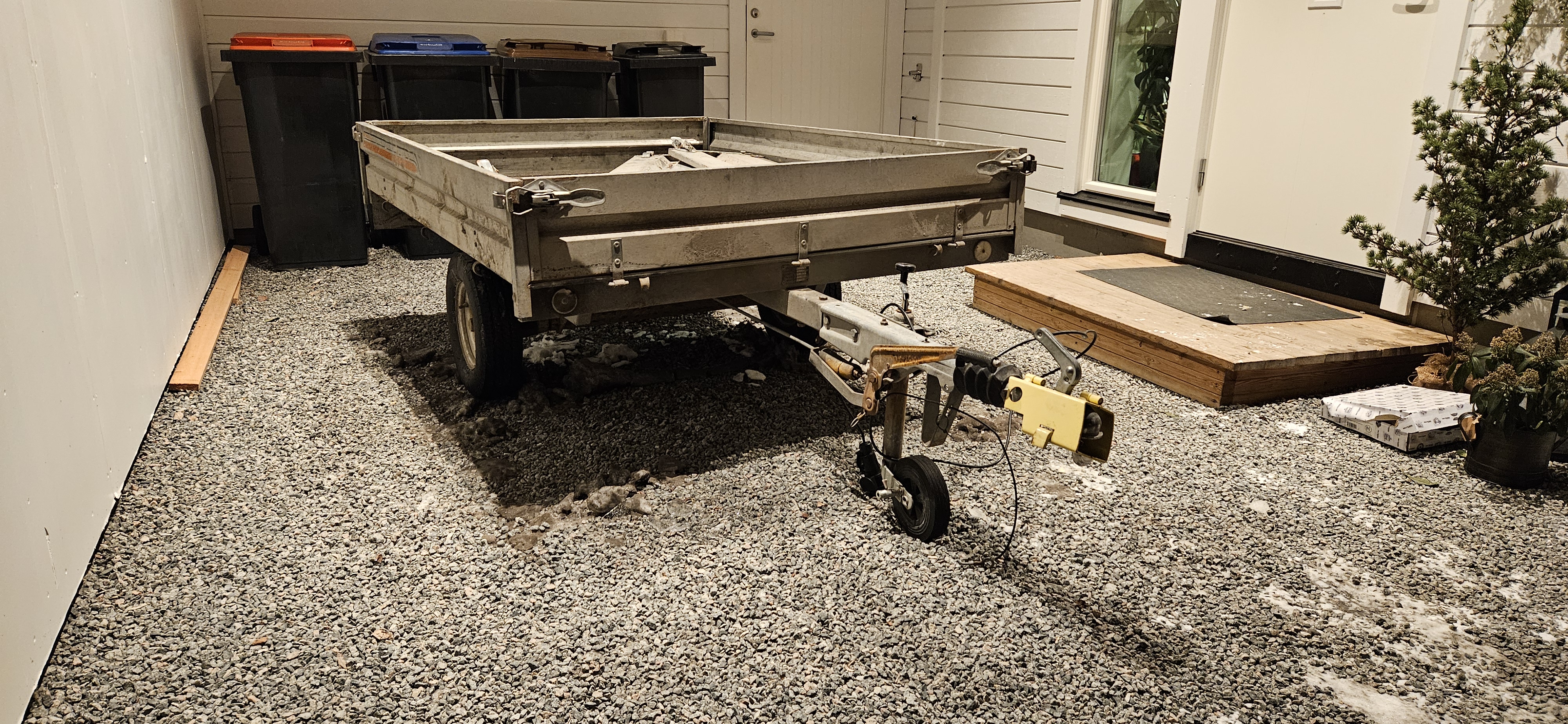 Gaupen henger med brems, tillatt totalvekt 700kg