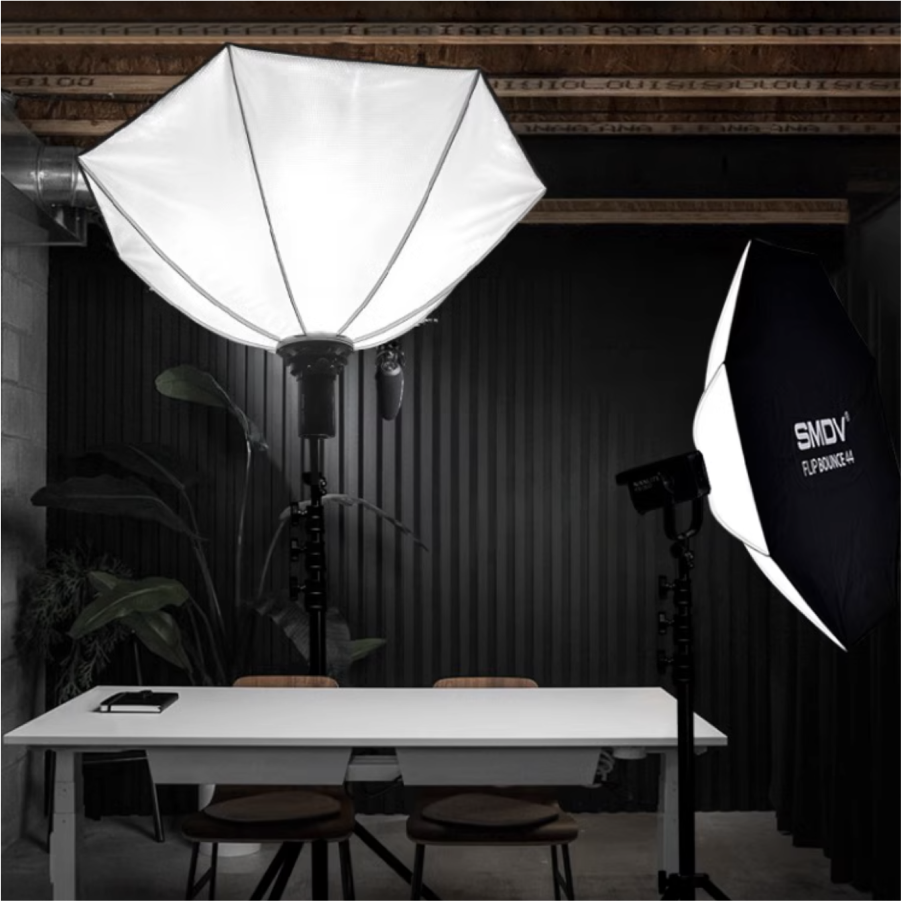 Smdv 110cm lantern softbox flip bounce 44 (bowens mount)